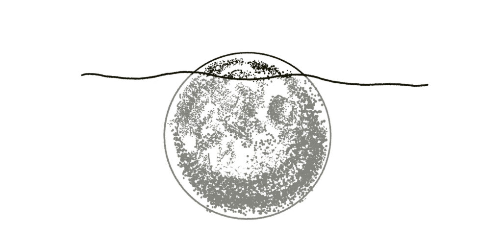 LO QUE OCULTA EL AGUA DE LA LUNA
