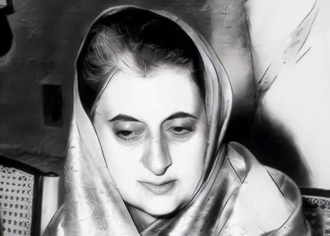 VIDA Y SERVICIO DE INDIRA GANDHI