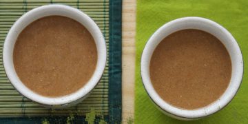 MOUSSE DE CHOCOLATE Y AGUACATE