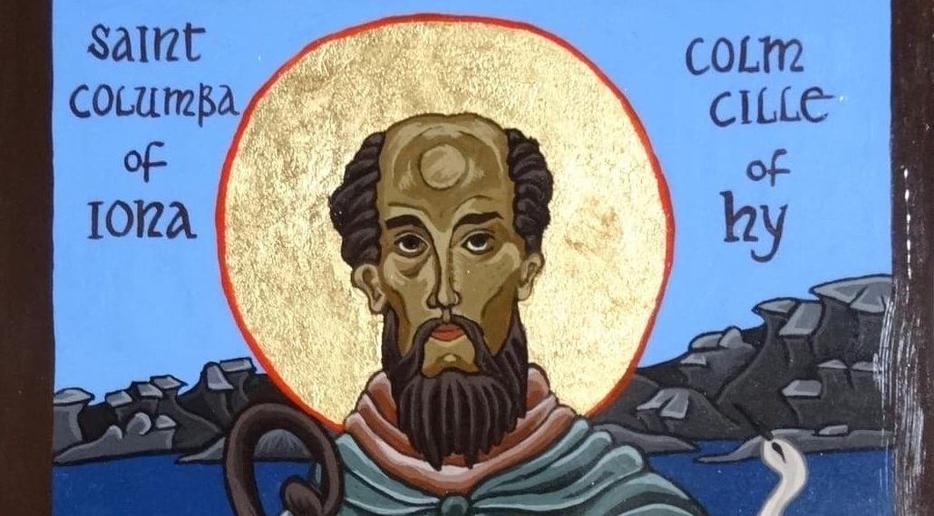 Padre de la iglesia celta | Columba de Iona (521-597)