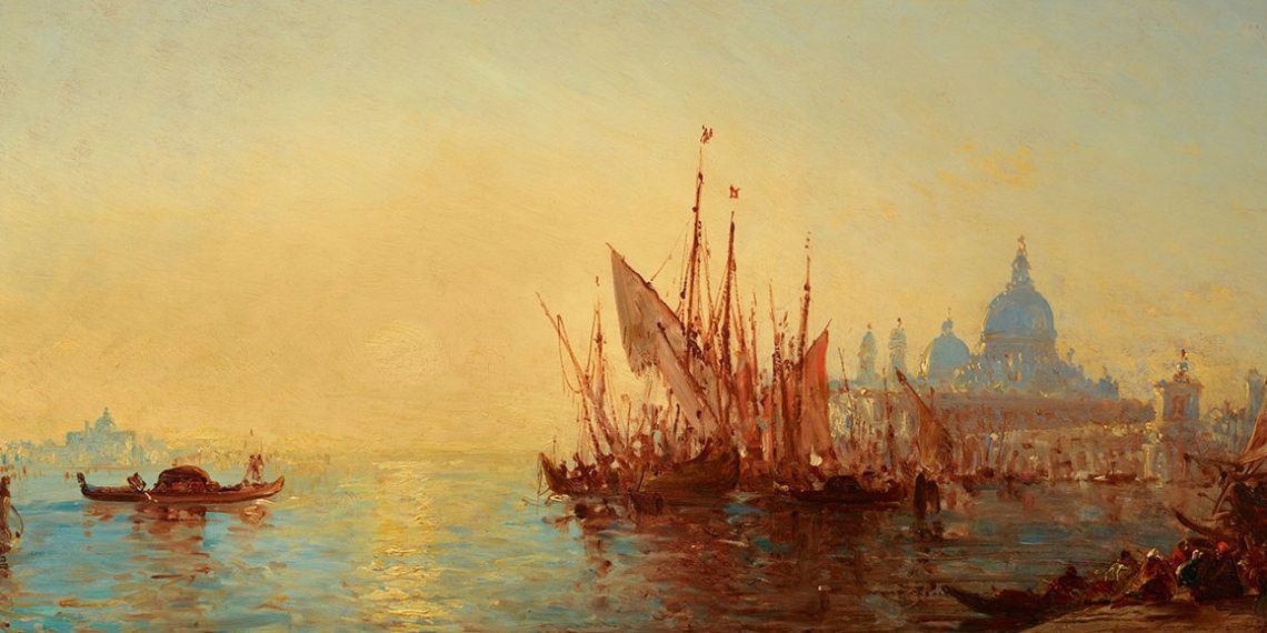Ver su obra en el Louvre | Félix Ziem   (1821-1911)