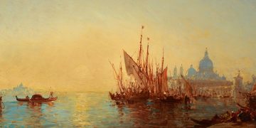 Ver su obra en el Louvre | Félix Ziem   (1821-1911)