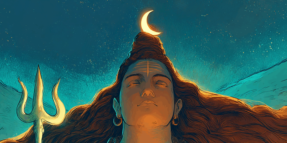 CHANDRASHEKARA: SHIVA SE ADORNA CON LA LUNA