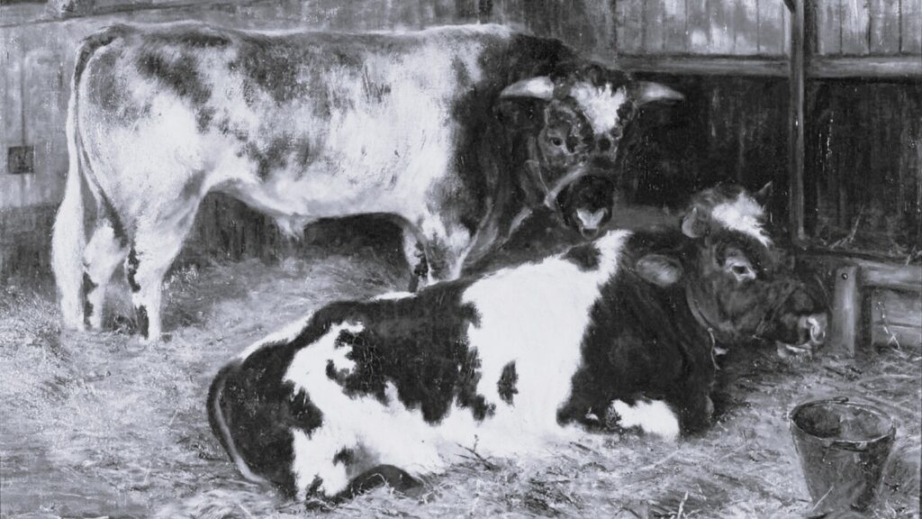Animalismo doméstico | Julia Wernicke  (1860-1932)