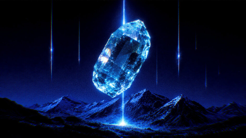 Topacio azul, un cielo fabricado