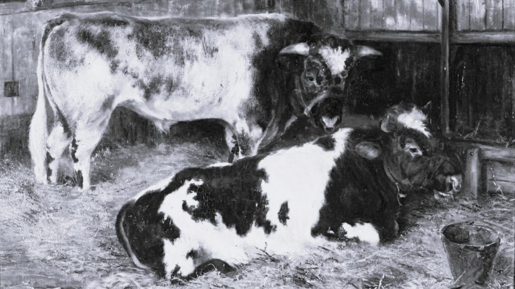 Animalismo doméstico | Julia Wernicke (1860-1932)