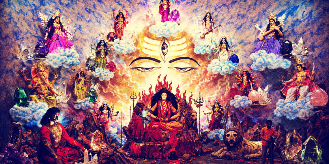 Alquimia mineral y las nueve noches de la Shakti